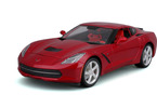 Maisto Corvette Stingray 2014 1:18 červená metalíza
