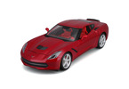 Maisto Corvette Stingray 2014 1:18 červená metalíza