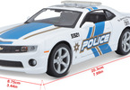 Maisto Chevrolet Camaro SS 2010 1:24 bílá