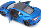 Maisto Acura NSX 2017 1:24 modrá metalíza