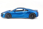 Maisto Acura NSX 2017 1:24 modrá metalíza