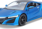 Maisto Acura NSX 2017 1:24 modrá metalíza