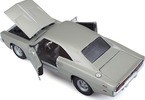 Maisto Dodge Charger R/T 1969 1:25 stříbrná