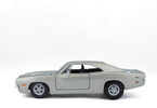Maisto Dodge Charger R/T 1969 1:25 stříbrná