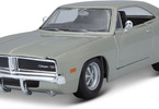 Maisto Dodge Charger R/T 1969 1:25 stříbrná