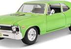 Maisto Chevrolet Nova SS 1970 1:24 metallic light green