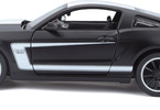 Maisto Ford Mustang Boss 302 1:24 černá matná