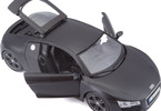 Maisto Audi R8 1:24 černá matná