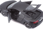 Maisto Audi R8 1:24 černá matná