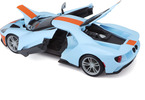 Maisto Ford GT 2017 1:18 modro-oranžová