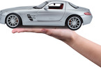 Maisto Mercedes-Benz SLS AMG 1:18 silver