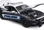 Maisto Ford Mustang GT 2015 1:18 černo-bílá