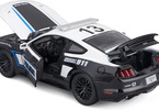 Maisto Ford Mustang GT 2015 1:18 černo-bílá