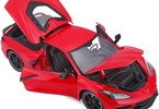 Maisto Chevrolet Corvette Stingray 2020 1:18 červená