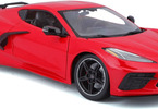 Maisto Chevrolet Corvette Stingray 2020 1:18 červená