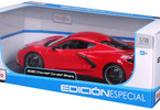 Maisto Chevrolet Corvette Stingray 2020 1:18 červená