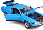 Maisto Ford Mustang Mach 1 1970 1:18 modrá