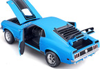 Maisto Ford Mustang Mach 1 1970 1:18 modrá