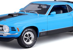 Maisto Ford Mustang Mach 1 1970 1:18 modrá