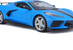 Maisto Chevrolet Corvette Stingray Coupe 2020 1:18 modrá