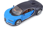 Maisto Bugatti Chiron 1:24 modrá
