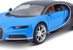 Maisto Bugatti Chiron 1:24 modrá