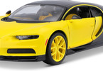 Maisto Bugatti Chiron 1:24 žluto-černá