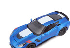 Maisto Corvette Grand Sport 2017 1:24 modrá metalíza