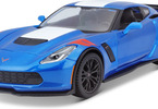 Maisto Corvette Grand Sport 2017 1:24 modrá metalíza