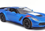 Maisto Corvette Grand Sport 2017 1:24 modrá metalíza