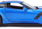Maisto Corvette Grand Sport 2017 1:24 modrá metalíza