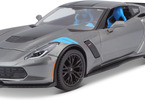 Maisto Corvette Grand Sport 2017 1:24 šedá metalíza