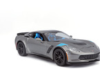 Maisto Corvette Grand Sport 2017 1:24 šedá metalíza