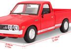 Maisto Datsun 620 Pick-up 1973 1:24