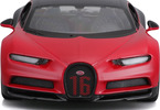 Maisto Bugatti Chiron Sport 1:24 červeno-černá