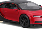 Maisto Bugatti Chiron Sport 1:24 červeno-černá
