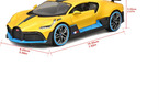Maisto Bugatti Divo 1:24 žlutá
