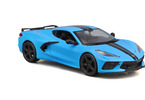 Maisto Chevrolet Corvette Stingray Coupe Z51 2020 1:24 modrá