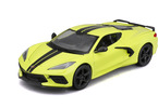 Maisto Chevrolet Corvette Stingray Coupe Z51 2020 1:24 žlutá