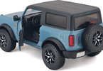 Maisto Ford Bronco 2021 1:24 modrá