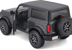 Maisto Ford Bronco 2021 1:24 tmavě šedá metalíza