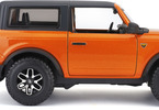 Maisto Ford Bronco 2021 1:24 oranžová metalíza