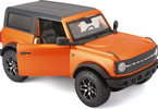 Maisto Ford Bronco 2021 1:24 oranžová metalíza