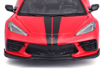 Maisto Chevrolet Corvette Stingray Coupe 2021 1:24 červená