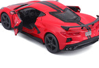 Maisto Chevrolet Corvette Stingray Coupe 2021 1:24 červená