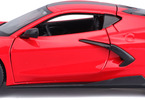 Maisto Chevrolet Corvette Stingray Coupe 2021 1:24 červená