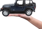 Maisto Jeep Wrangler Rubicon 1:18 modrá metalíza