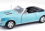 Maisto Chevrolet Camaro SS 396 1967 1:18 tyrkysová