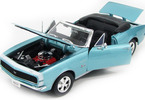 Maisto Chevrolet Camaro SS 396 1967 1:18 tyrkysová