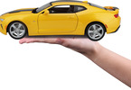 Maisto Chevrolet Camaro SS 1:18 žlutá metalíza